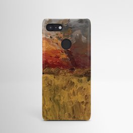 sunset field  Android Case