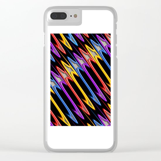 Abstract Perfection 32 Clear iPhone Case