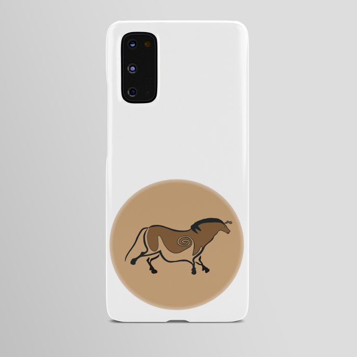 Lascaux Lords; Horse Android Case