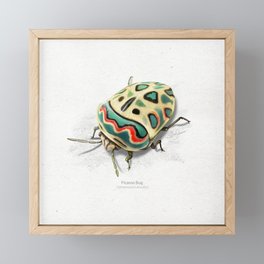 Picasso bug art print Framed Mini Art Print