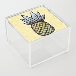 Cute Pineapple Art Acrylic Box