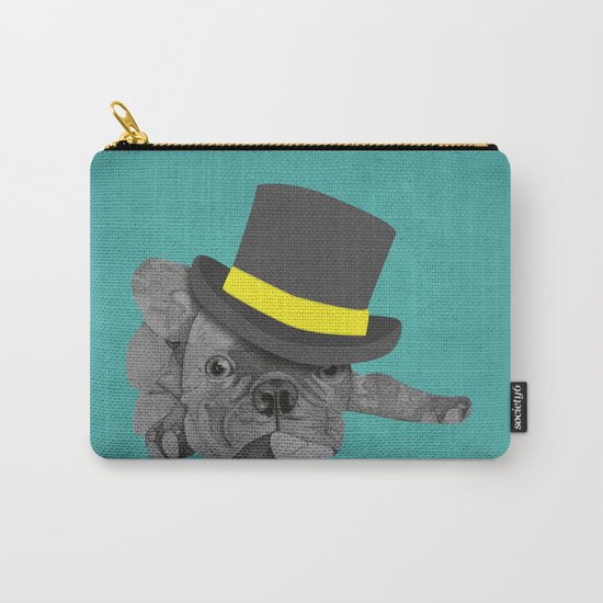 Dapper Dog - French Bulldog Carry-All Pouch
