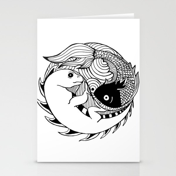 Paces & Iguanas Stationery Cards