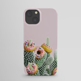 Donut Cactus In Bloom iPhone Case