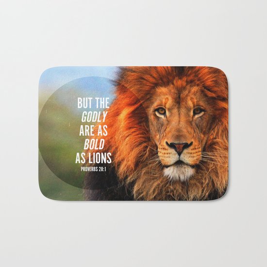 BOLD AS LIONS Bath Mat
