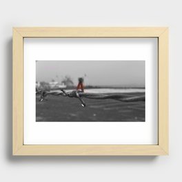 Rusted resistances Recessed Framed Print