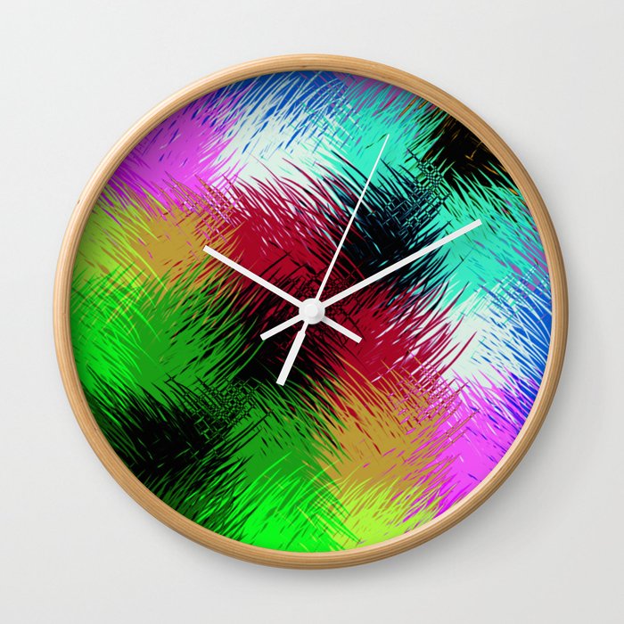 Interaction Of Colour Wall Clock