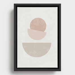Abstract Modern Framed Canvas