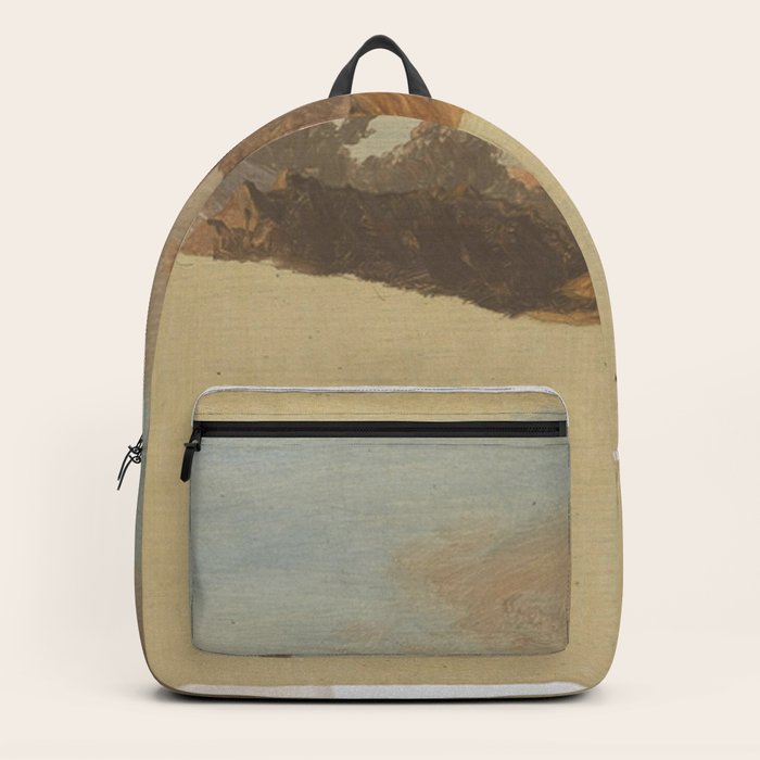 Frederic Edwin Church Cotopaxi seen from Ambato, Ecuador Backpack by LindenDesigns Society6