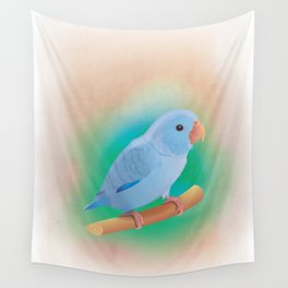 Club of lovers of Parrotlets. Umka Wall Tapestry