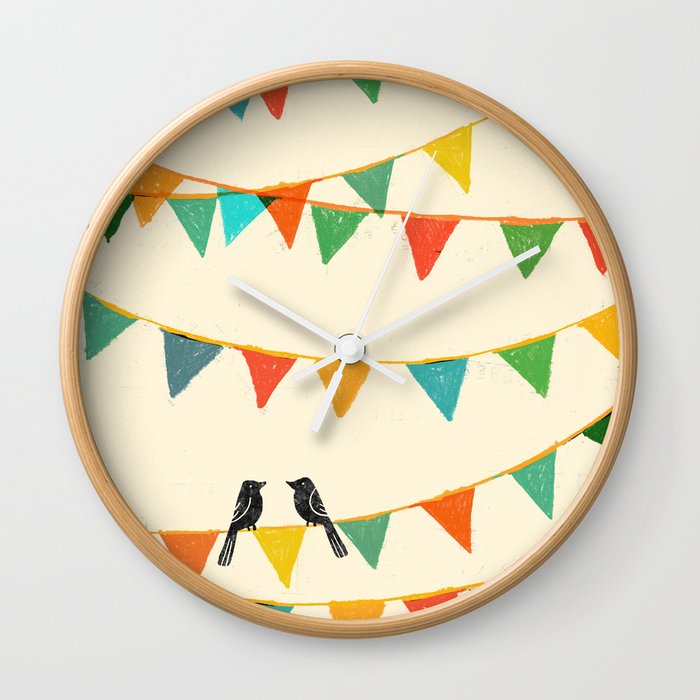 Carnival is coming to town Wall Clock
