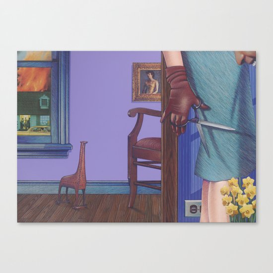 another sad story Canvas Print
