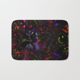 Digital glitch Bath Mat