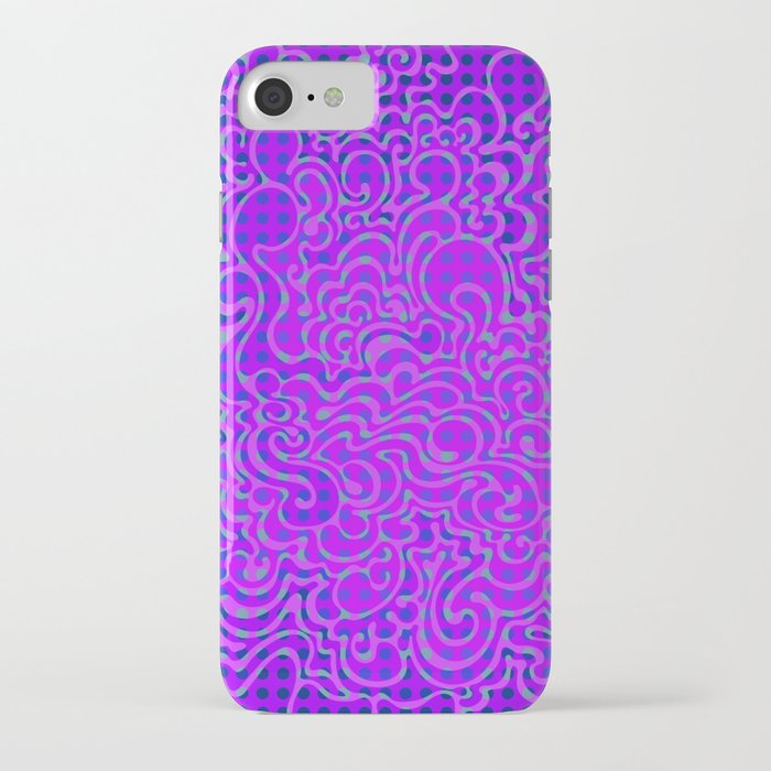 Doodles and Dots iPhone Case