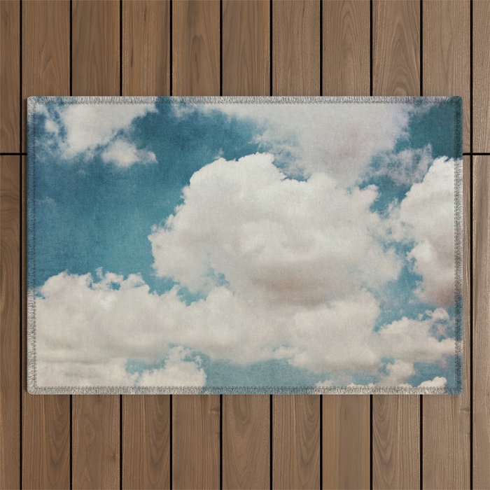 January Clouds Outdoor Rug