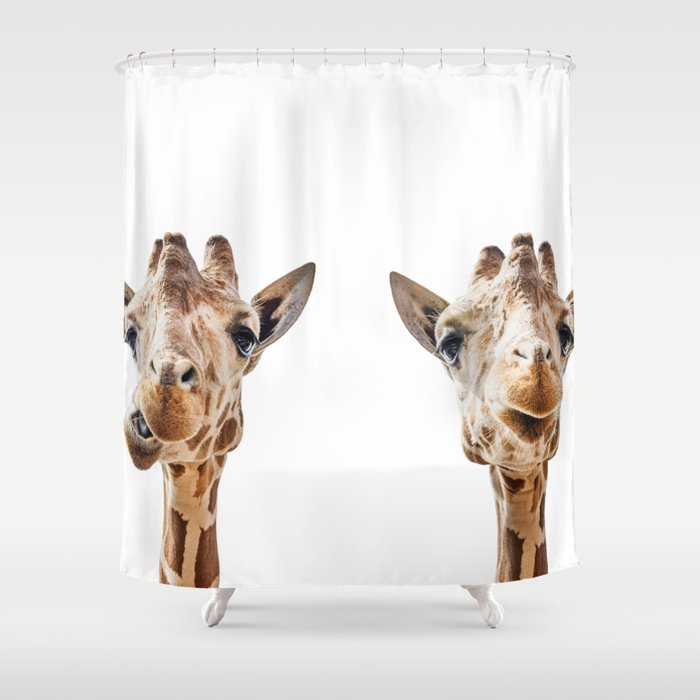 Funny Giraffe Portrait Art Print Cute Animals Safari Animal Funny Giraffe Portrait Art Print Cute