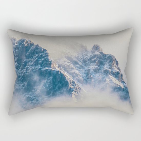 Misty Mountain Rectangular Pillow