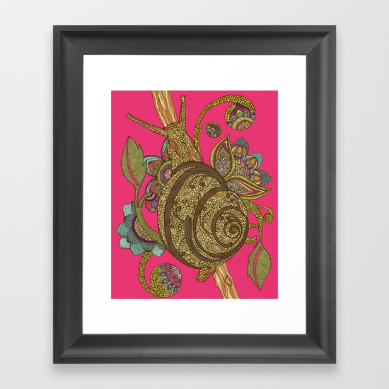 Escargopolooza Framed Art Print