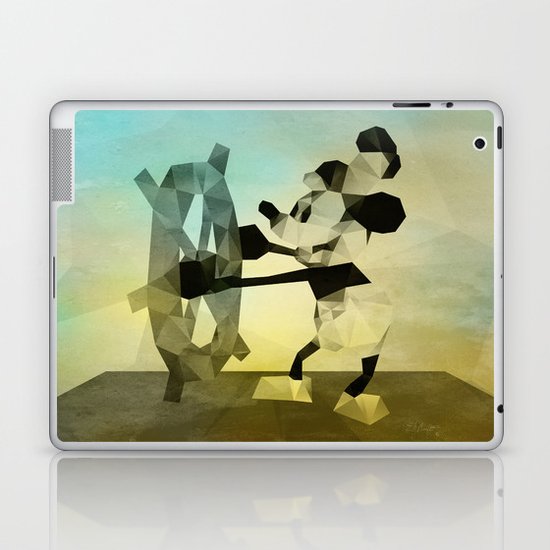 Mickey Mouse as Steamboat Willie Laptop & iPad Skin