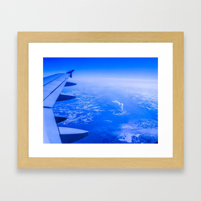 Airplane Ride Framed Art Print