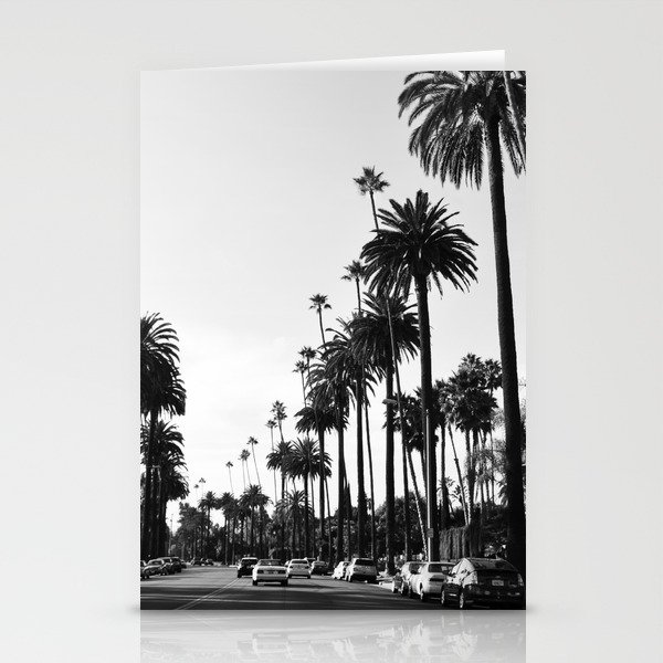 Los Angeles Black and White Stationery Cards