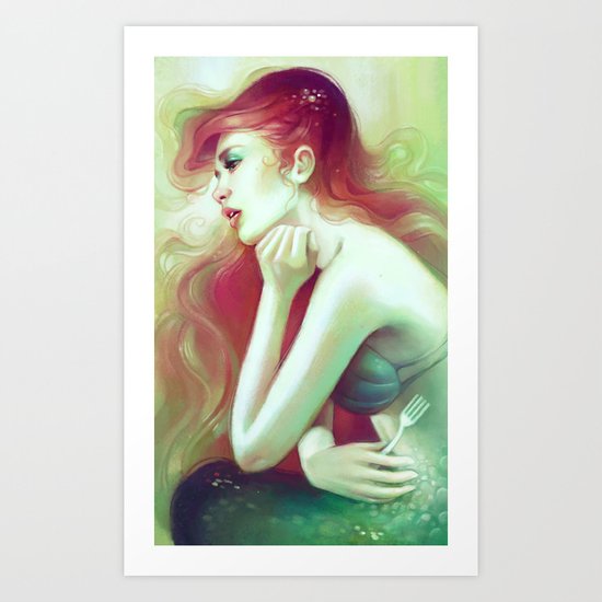 Out of the Sea Art Print
