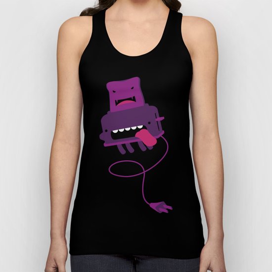 Toast made me do it Unisex Tank Top