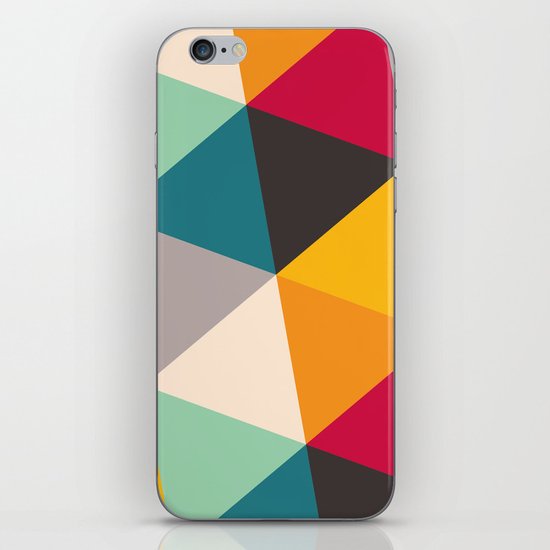 Geometric Triangles iPhone & iPod Skin