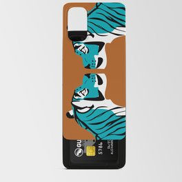Year of the Tiger in blue duo Android Card Case