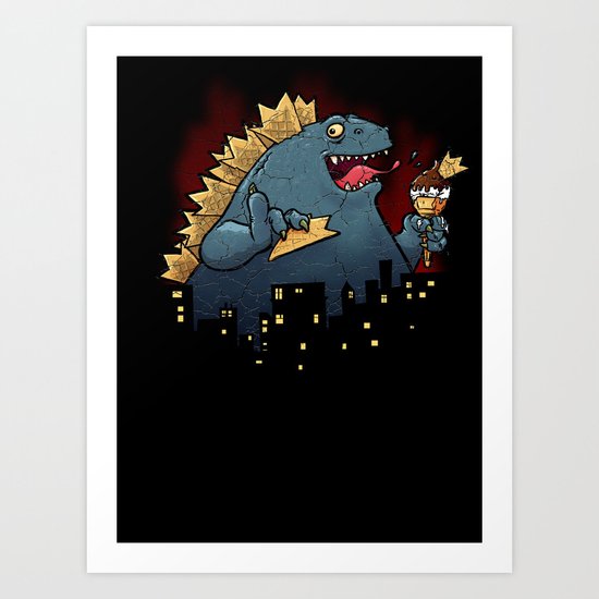 Wafer Back! Art Print