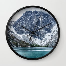 Alpine Lakes Wilderness, Colchuck Lake Wall Clock | Landscape, Mountains, Sceniclandscape, Alpinelake, Photo, Washingtonstate, Backpacking, Mountain, Scenic, Blue 