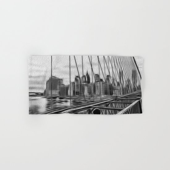 Manhattan NY Hand & Bath Towel