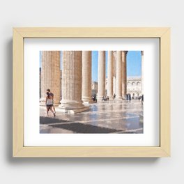 Pantheon Paris Recessed Framed Print