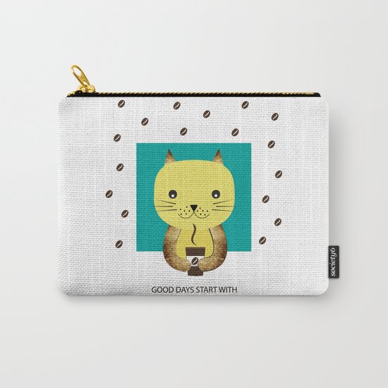Good days start with coffee Carry-All Pouch