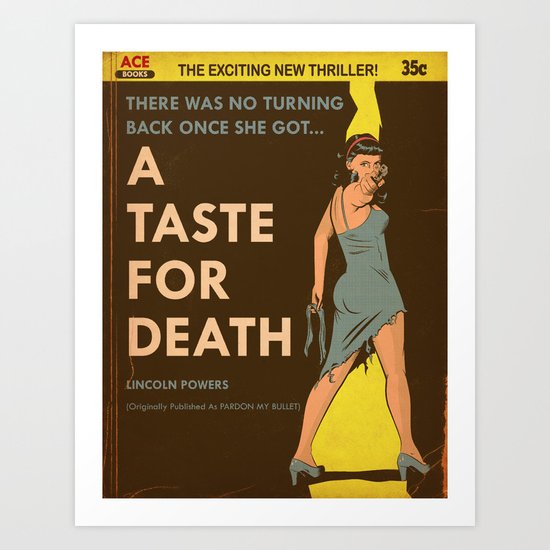A Taste For Death Art Print