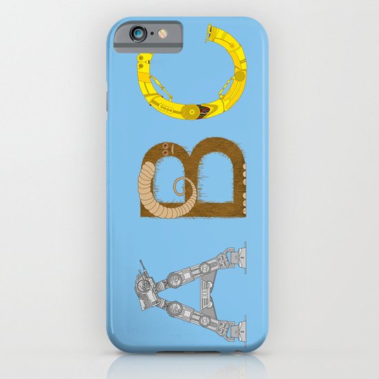 mAY BEE SEE be with you! (blue) iPhone & iPod Case