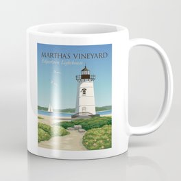 Martha's Vineyard Edgartown Lighthouse Coffee Mug