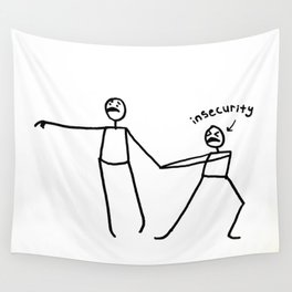insecurity Wall Tapestry