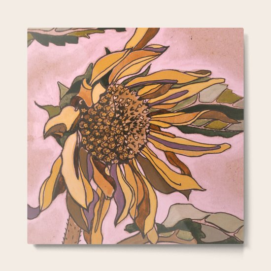 Sunflower Metal Print