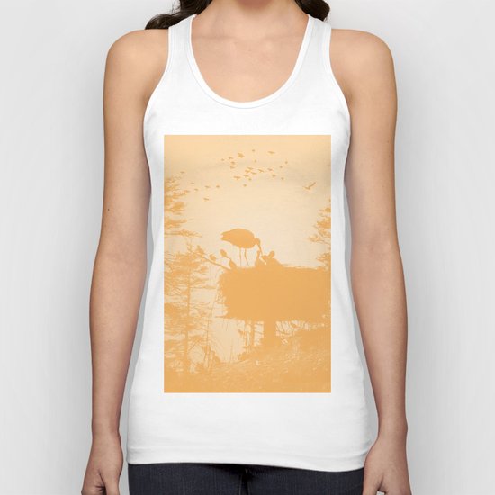 Stork Unisex Tank Top