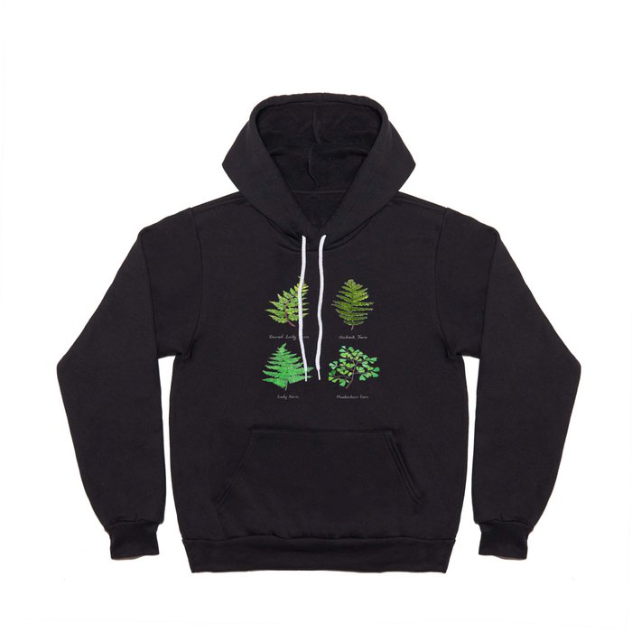 fern collection watercolor Hoody