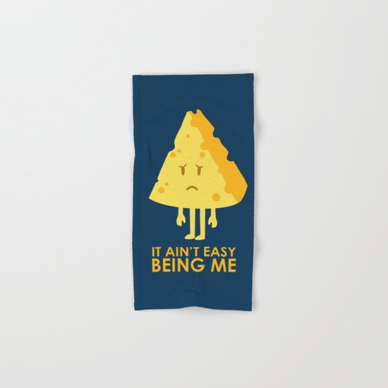 It ain't easy being cheesy Hand & Bath Towel
