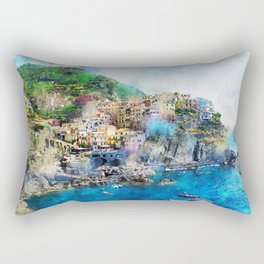 Cinque Terre, Italy Rectangular Pillow