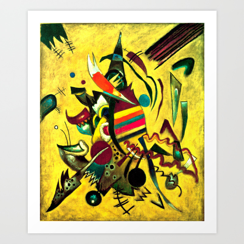 Wassily Kandinsky Points Abstract Art Art Print By Artexpressiondesign Society6