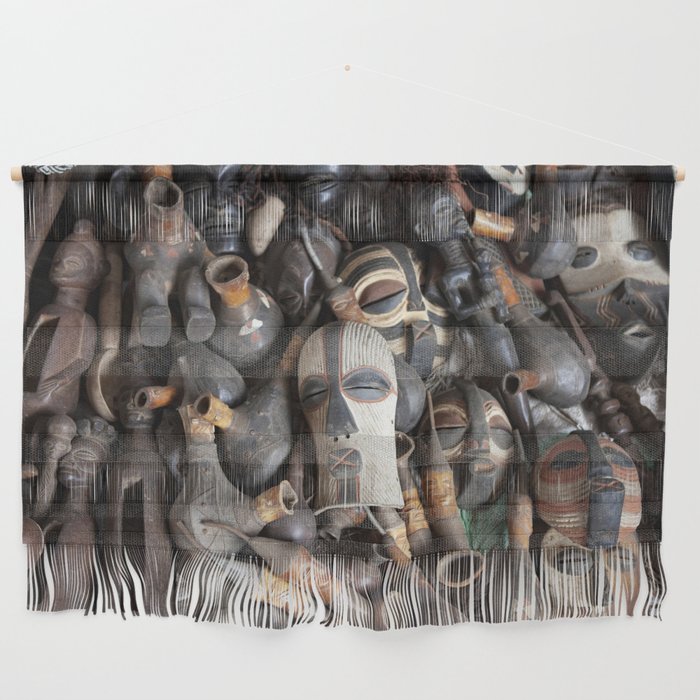 African Masks Wall Hanging