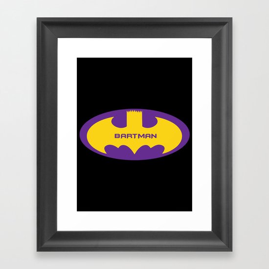 Bartman Framed Art Print