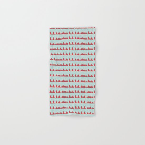 Funky christmas tree Hand & Bath Towel