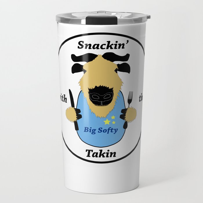 Snackin' with the Takin Travel Mug