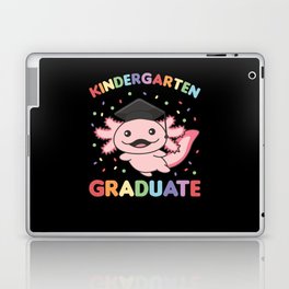 Kids Kindergarten Graduate Axolotl Graduation Laptop Skin