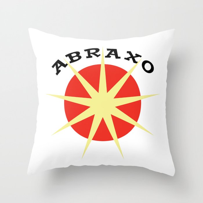 Abraxo Throw Pillow